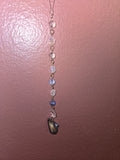 Oysters and crystals sun catcher