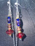 First Nation trade beads earrings