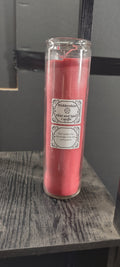 Red altar candle